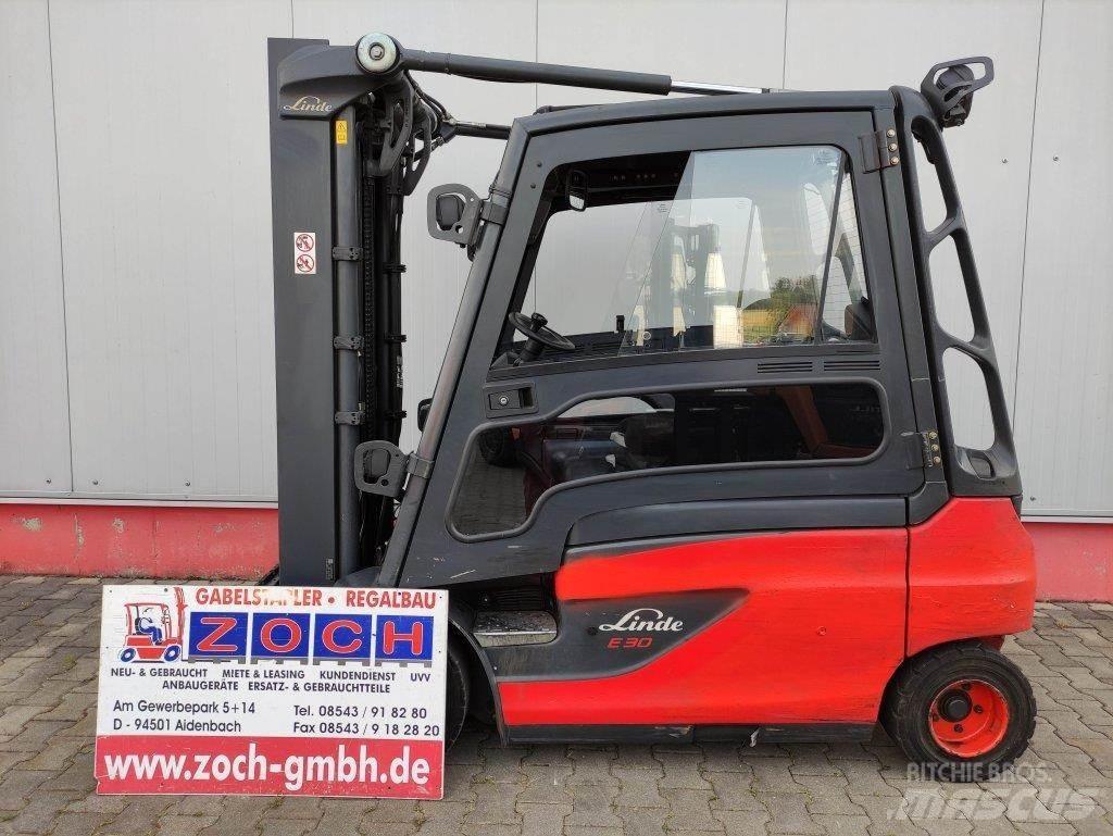 Linde E30L-01-387 Elektro Stapler