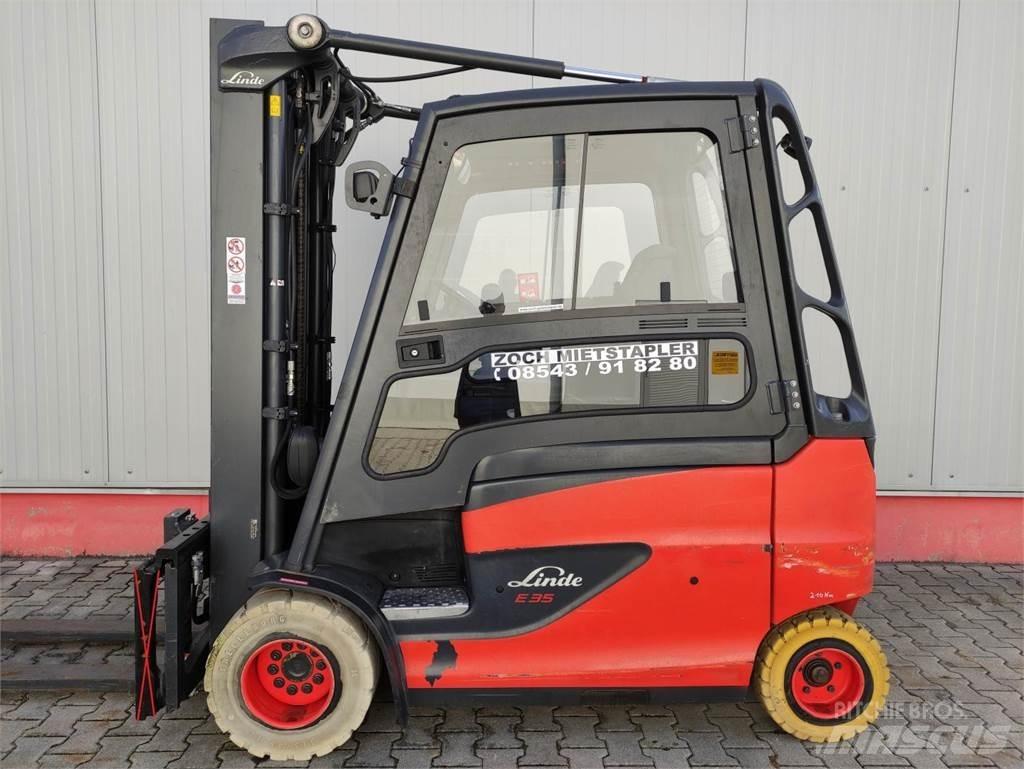 Linde E35HL-01-387 Elektro Stapler