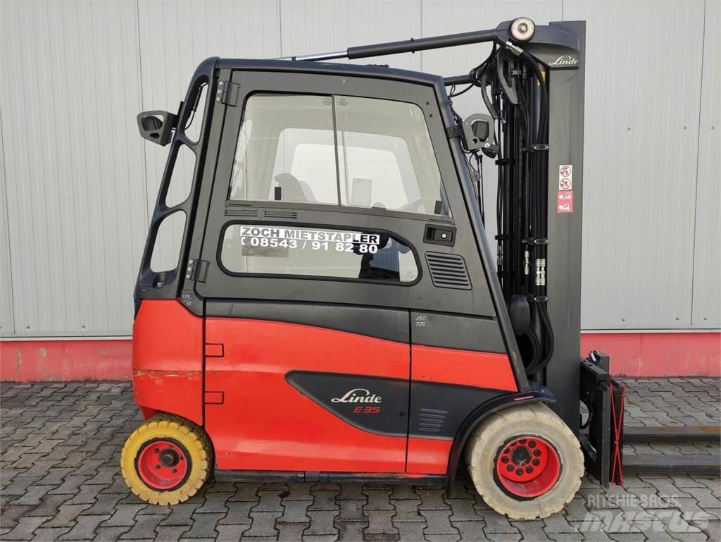 Linde E35HL-01-387 Elektro Stapler