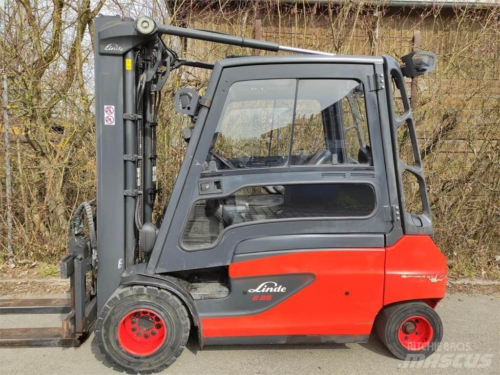 Linde E35L-01-387 Elektro Stapler