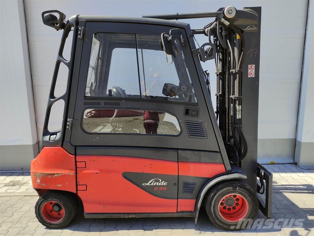 Linde E35L-01-387 Elektro Stapler