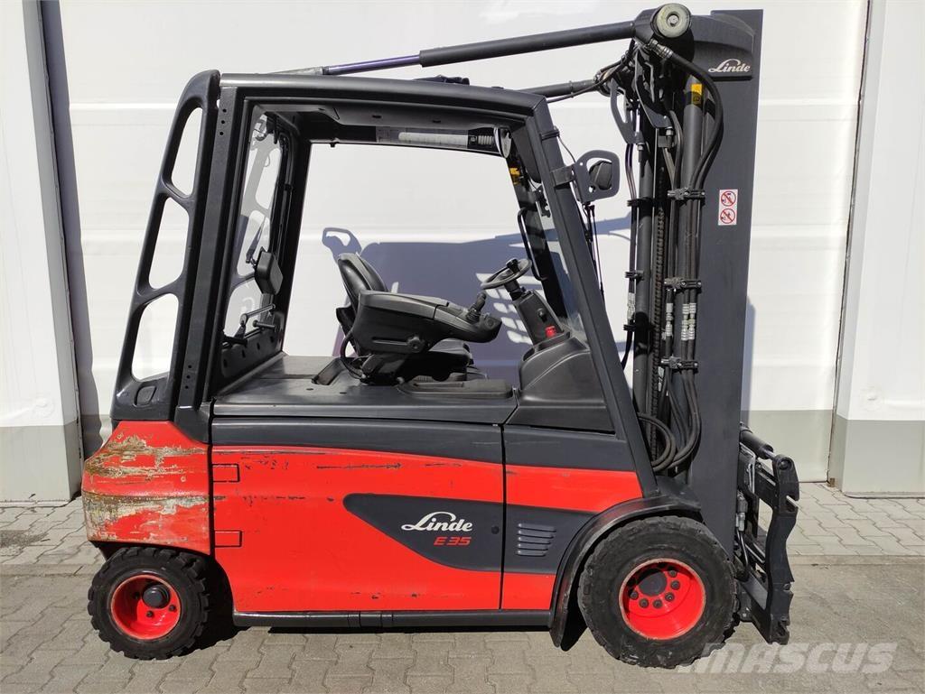 Linde E35L-01-387 Elektro Stapler