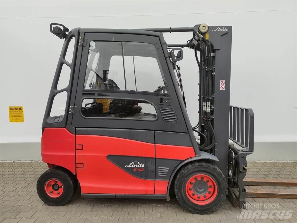 Linde E40H-01/600-388 Elektro Stapler