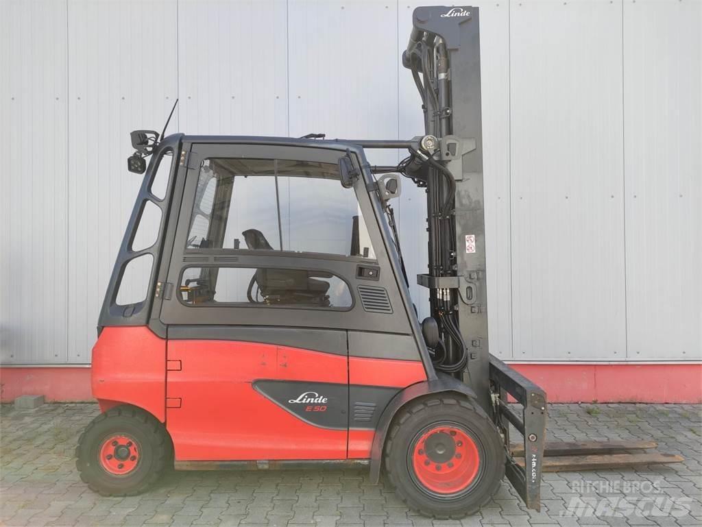Linde E50HL-01/600-388 Elektro Stapler