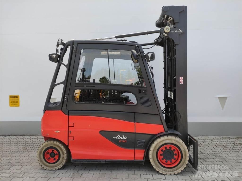 Linde E50HL-01/600-388 Elektro Stapler