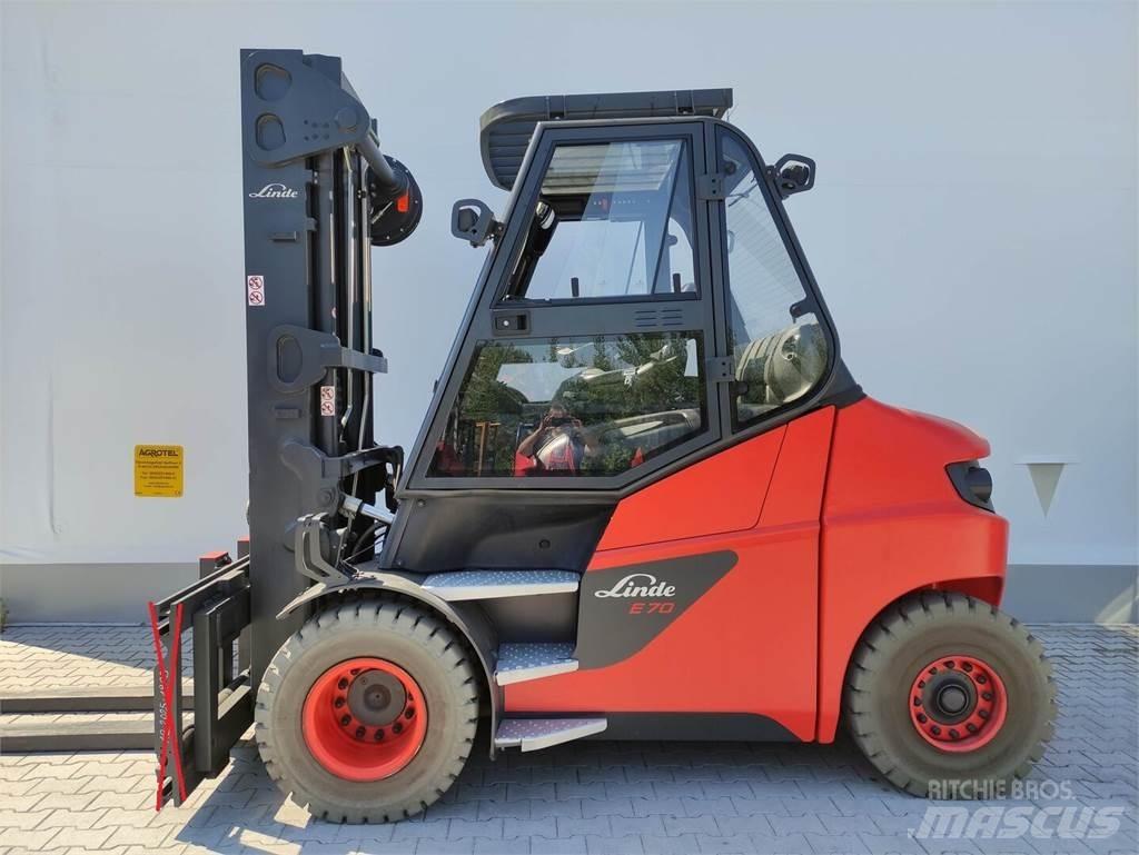 Linde E70-01-127 Elektro Stapler