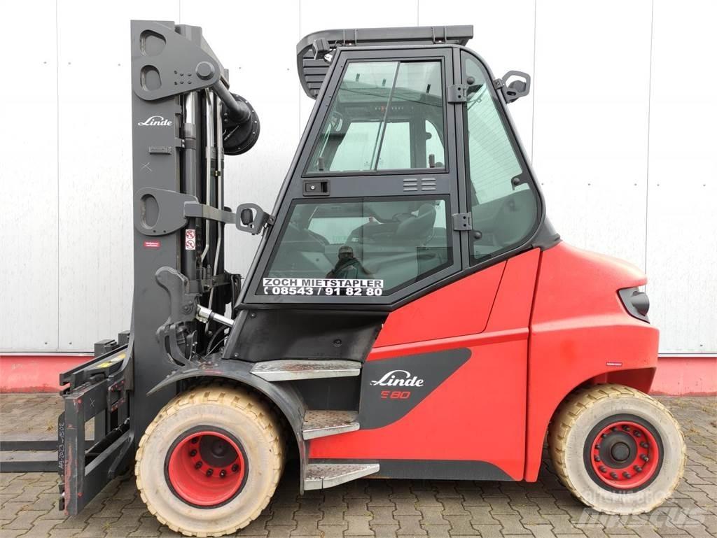 Linde E80-01-127 Elektro Stapler