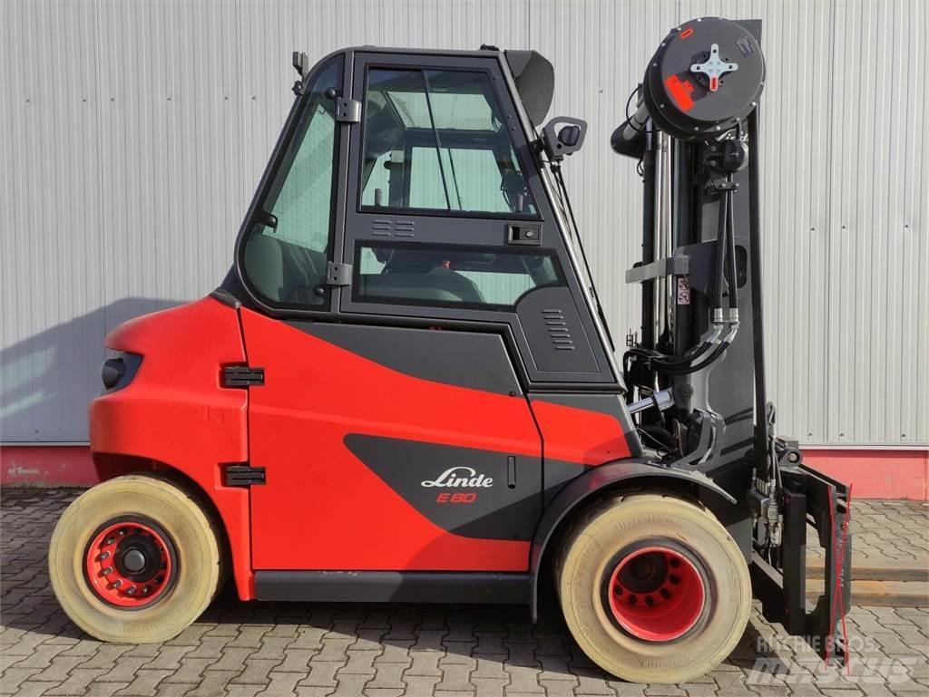 Linde E80-01-127 Elektro Stapler