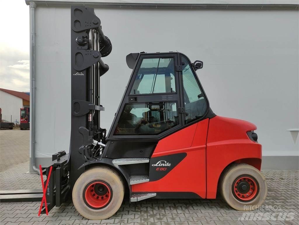 Linde E80-01/900 Elektro Stapler