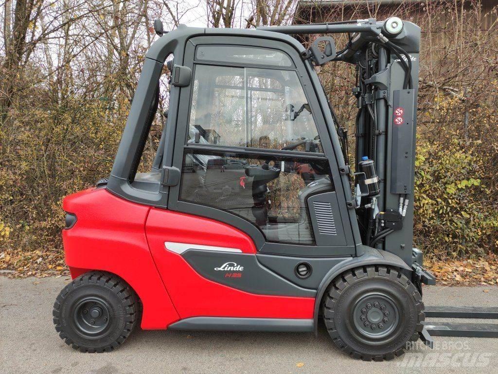 Linde H35D-01-120 Diesel Stapler