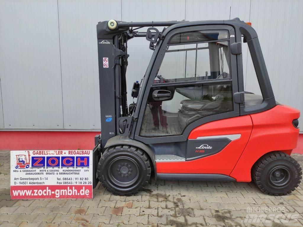 Linde H35D-01-1202 Diesel Stapler