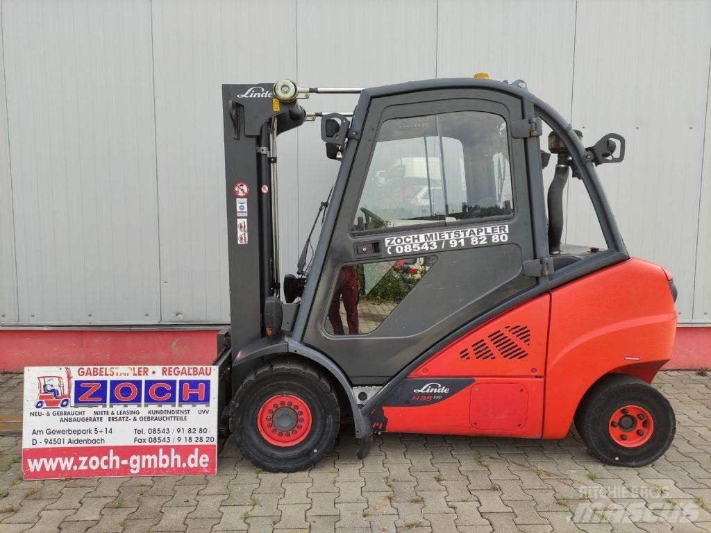 Linde H35D-02-393-EVO Diesel Stapler