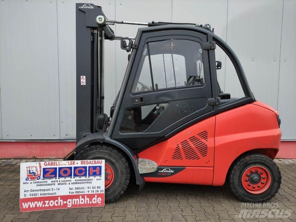 Linde H50D-02-394-EVO Diesel Stapler