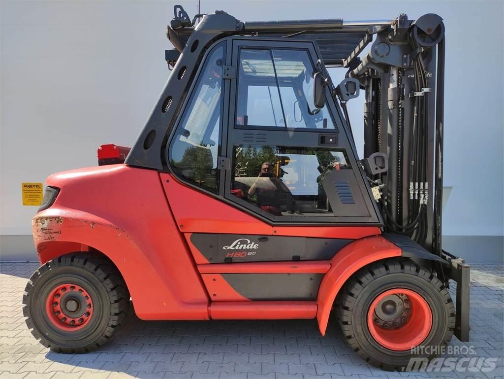 Linde H80D-03/900-396-EVO Diesel Stapler