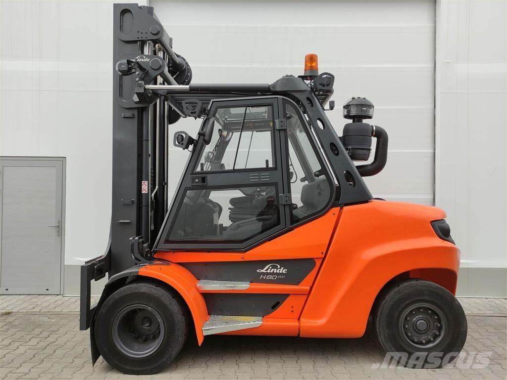 Linde H80D-03/900-396/EVO Diesel Stapler