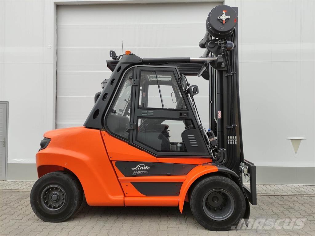 Linde H80D-03/900-396/EVO Diesel Stapler