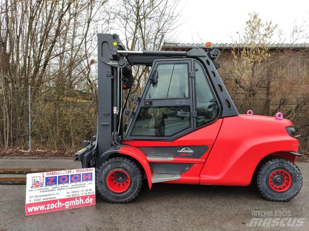 Linde H80D-1100-03-396 Diesel Stapler