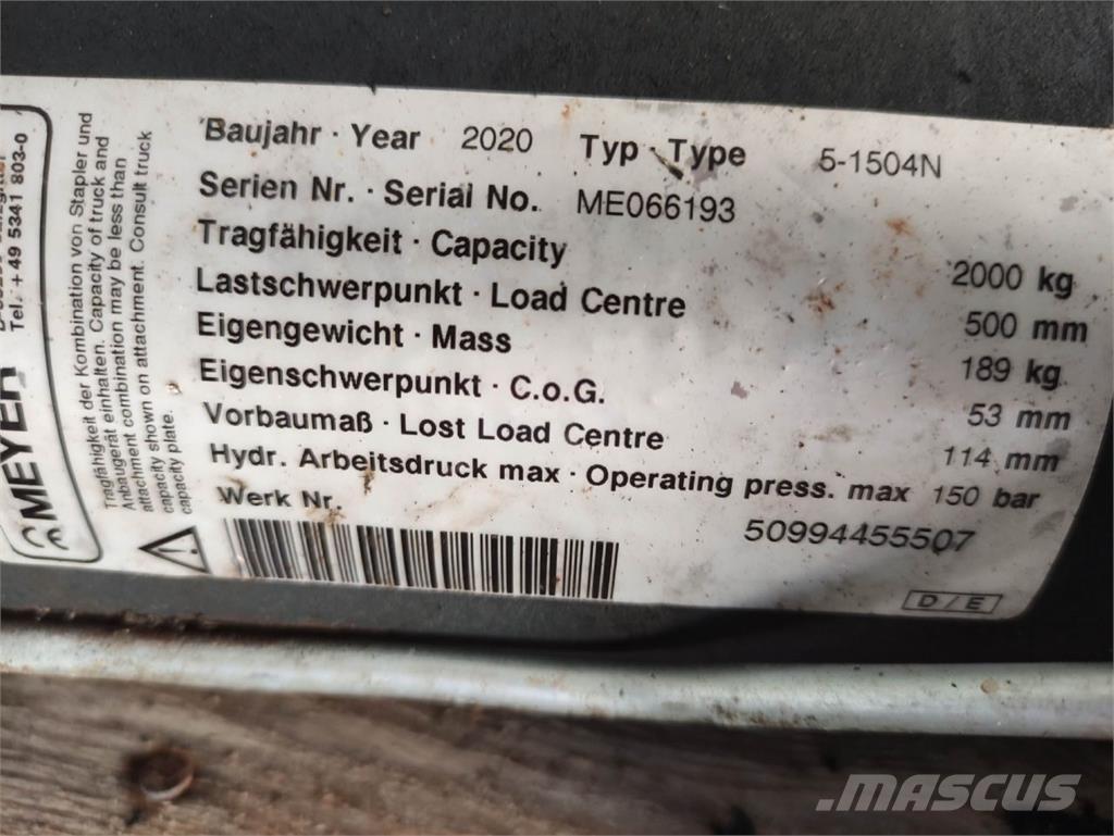 Meyer 5-1504N Sonstige Flurförderzeuge