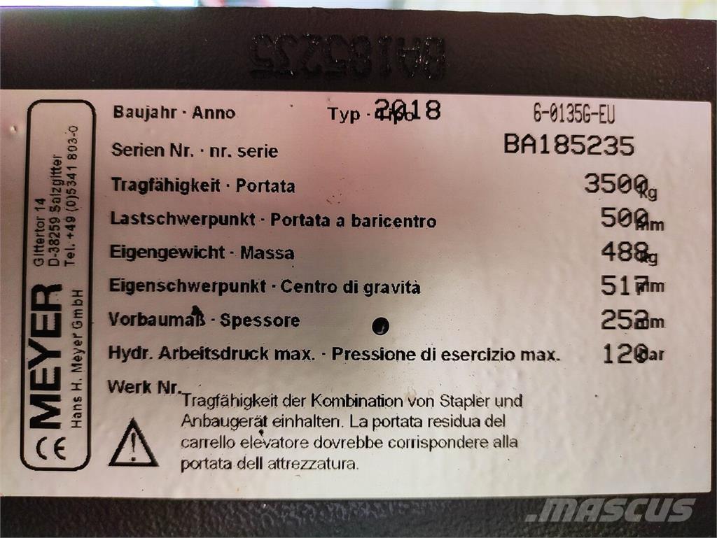 Meyer 6-0135G-EU Ballenklammer