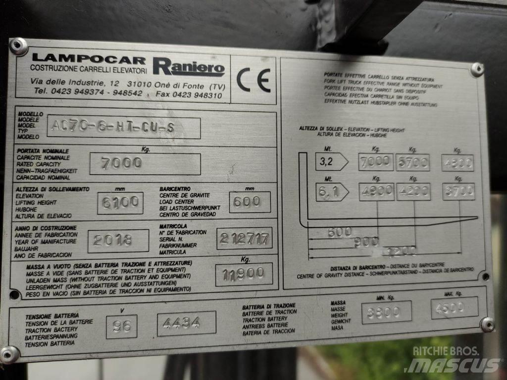 Raniero AC70-6-HT-CU-S Elektro Stapler