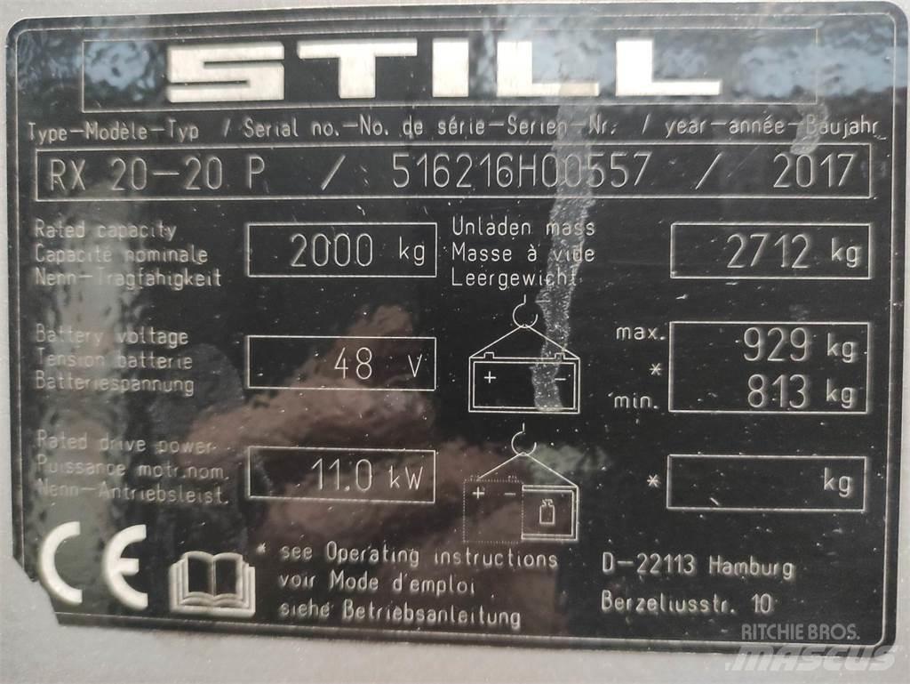 Still RX20-20 P Elektro Stapler