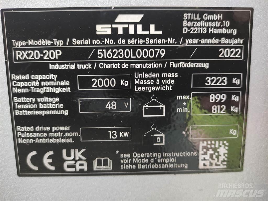 Still RX20-20 P Elektro Stapler