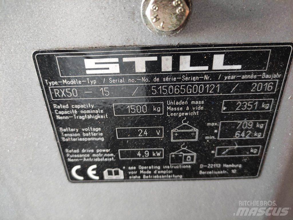 Still RX50-15 Elektro Stapler