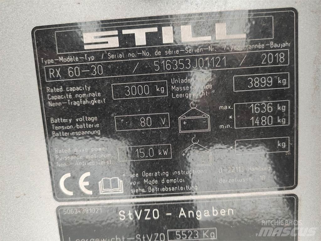 Still RX60-30 Elektro Stapler