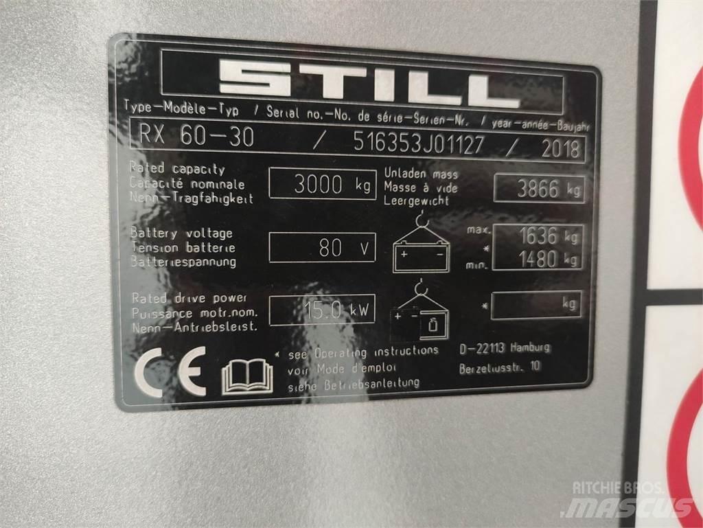 Still RX60-30 Elektro Stapler