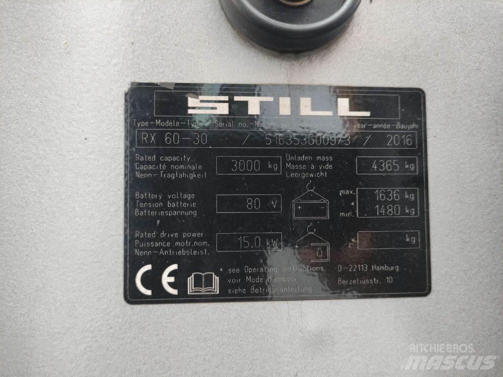 Still RX60-30 Elektro Stapler