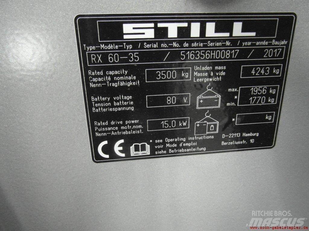 Still RX60-35 Elektro Stapler