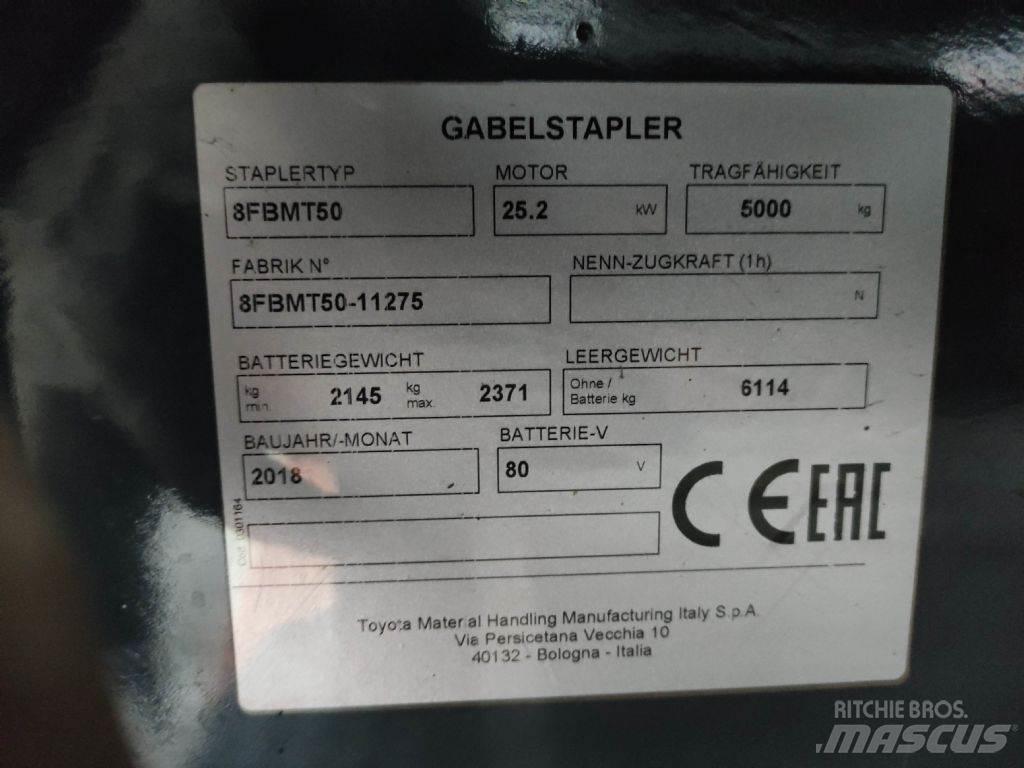 Toyota 8FBMT50 Elektro Stapler