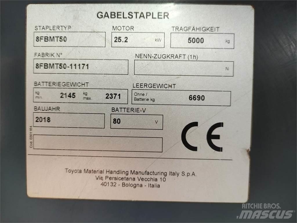 Toyota 8FBMT50 Elektro Stapler