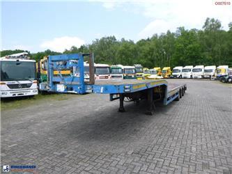 Broshuis 3-axle semi-lowbed trailer 45 t / extendable