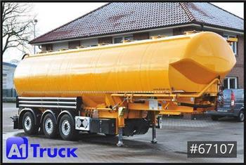 Feldbinder Silo, 7 Kammern, 54 m³, Futter, Lenkachse,