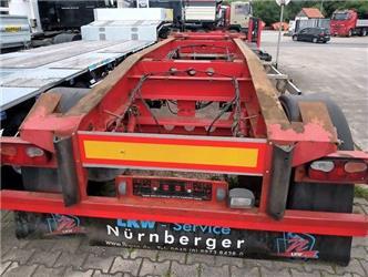 Fliegl ZPS180 SCHLITTEN Abrollanhänger BPW Eco Disc5-7m