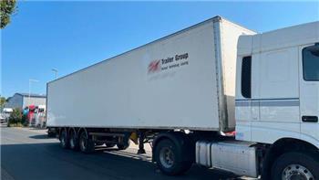 Fruehauf Auflieger Koffer Doppelstock BPW-Achsen