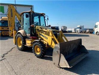 Komatsu WB93R traktorbager 4x4 manual, E3 vin 585