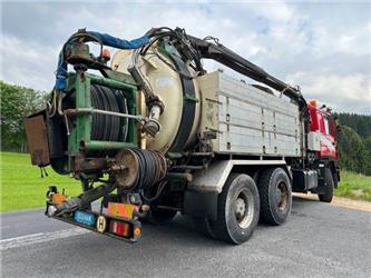 MAN 26.292 DF 6X4 7000L Blatt Blatt Altöl saugwagen