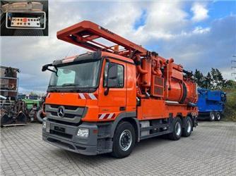 Mercedes-Benz Actros 2641 6x4 Saug + Spülwagen CanalMüller+Fu