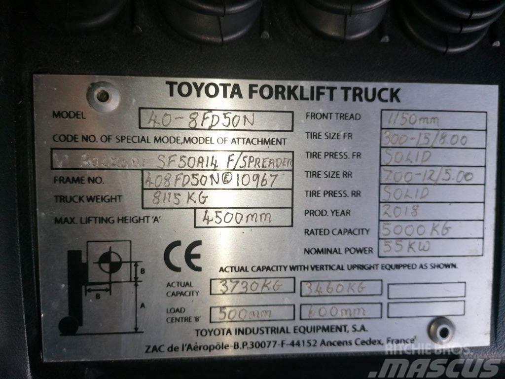 Toyota 40-8FD50N Diesel Stapler