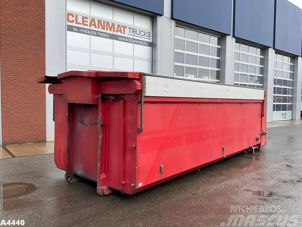  Container 25 m³ met milieukleppen Spezialcontainer