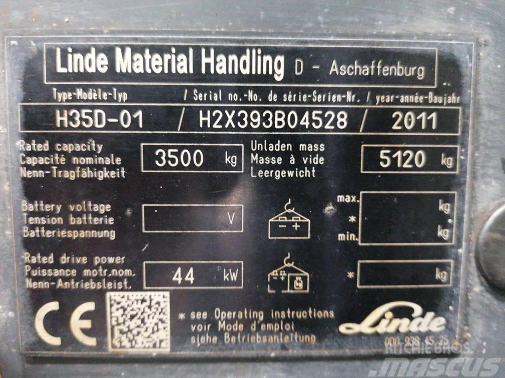 Linde H35D-01 Diesel Stapler