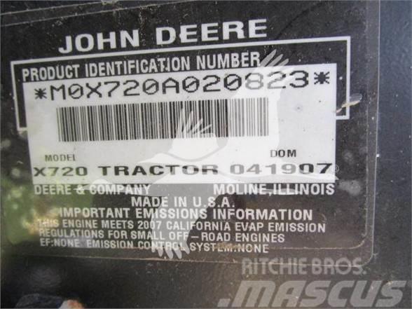 John Deere X720 Reitermäher