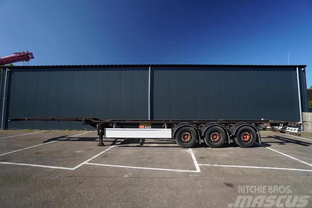 Pacton 3 AXLE 45FT CONTAINER TRANSPORT TRAILER Containerframe semi-trailers