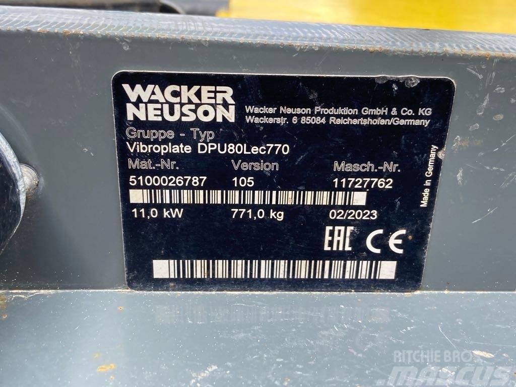 Wacker Neuson DPU80Lec770 Vibrationsgeräte