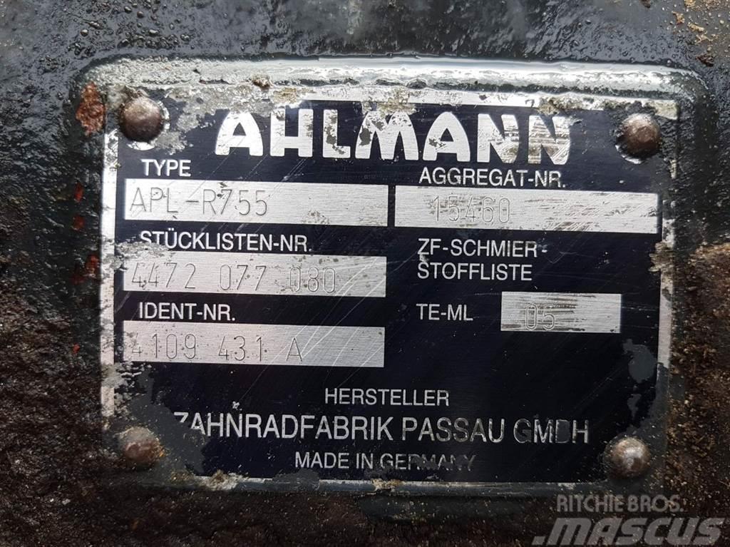 Ahlmann AZ14-ZF APL-R755-4472077080/4109431A-Axle/Achse/As LKW-Achsen
