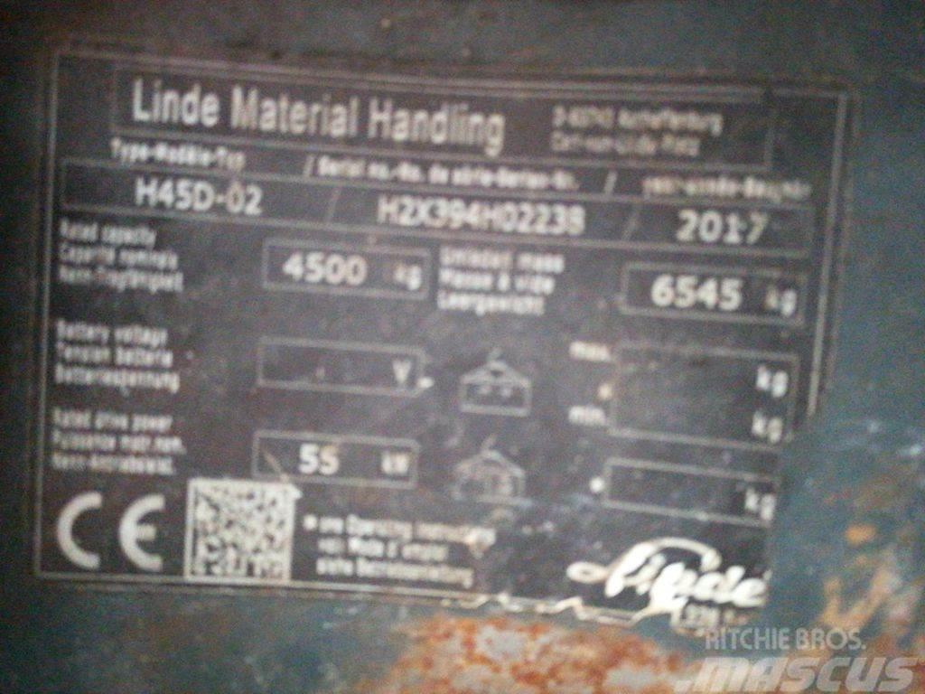 Linde H45D-02 Diesel Stapler