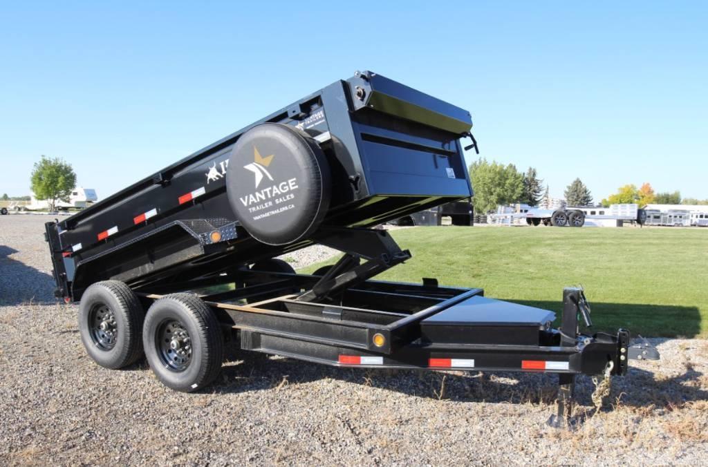  Iron Bull 12' Dump DTB7212072 Tipper trailers