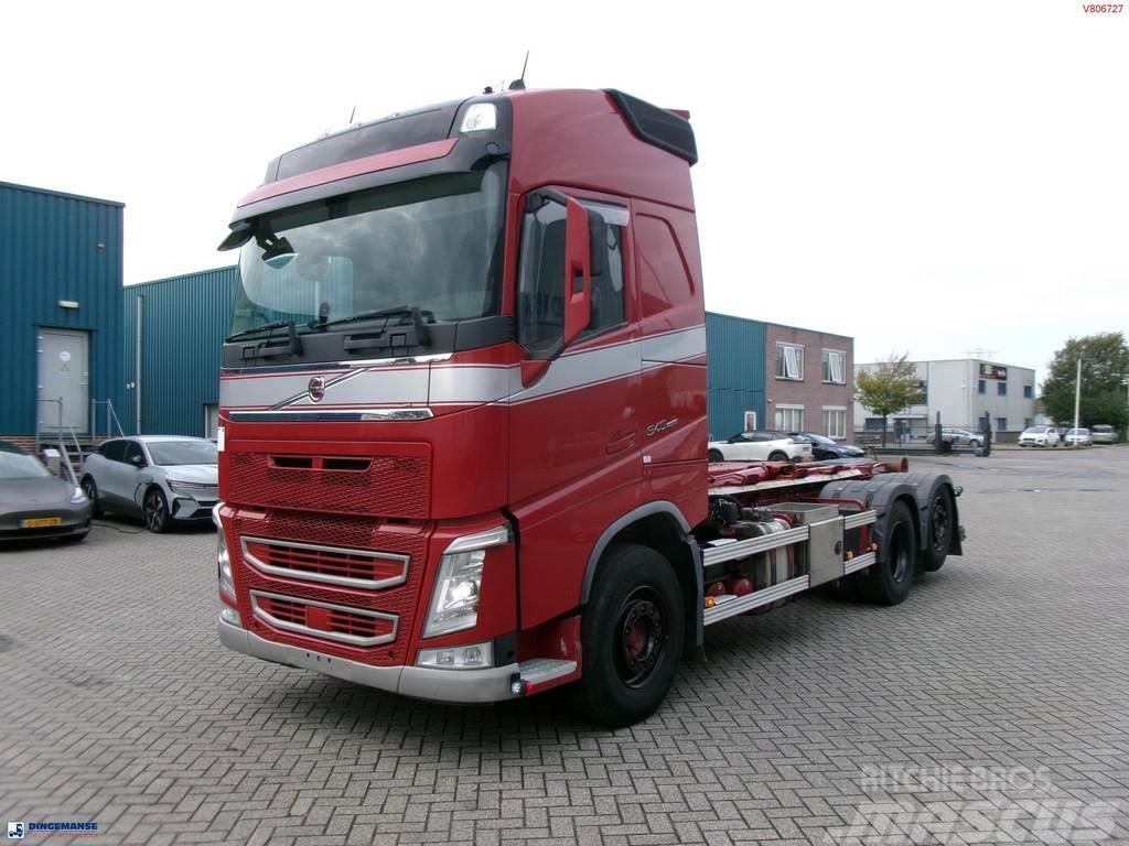 Volvo FH 540 6X2 Euro 6 container hook 21 t Abrollkipper